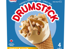 Sweet and Salty Caramel Cones 4 x 130 ml