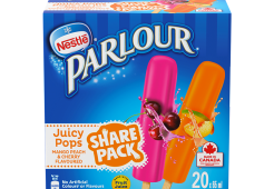 parlour juicy pops mango peach cherry pack