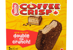Coffee crisp double crunch ice bars pack