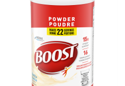 BOOST Powder Vanilla, 880 grams.