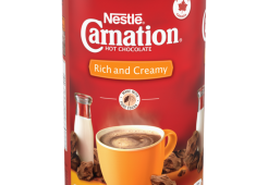 CARNATION Rich and Creamy Hot Chocolate Powder. 1.7 kg makes 68 servings.