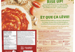 DELISSIO Rising Crust Pepperoni, ingrédients et informations nutritionnelles.