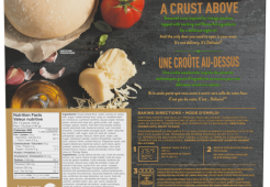 DELISSIO Pizzeria Vintage 3 Viande Pizza, ingrédients et informations nutritionnelles.