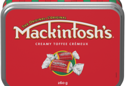 MACKINTOSH Crémeux Toffee Tin, 260 grammes.